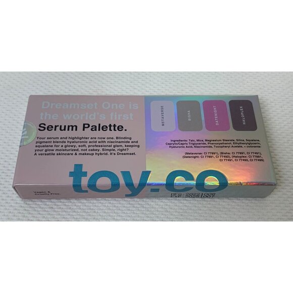 Toyfactory Dreamset One Highlighter Serum Palette With Built-In Mirror 4 Shades - Picture 3 of 6
